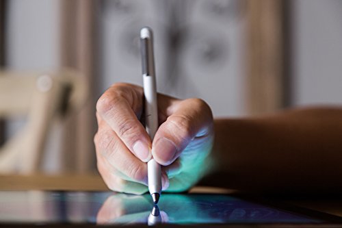 Adonit Dash 2 Stylus mit feiner Spitze – silber [iOS & Android | Aluminium | 1.9mm dünne Spitze | Integrierter Akku | Trageclip] – ADJD2S - 5