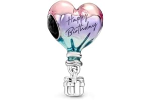 Lkwidi Abalorios Charms Colgantes de Animales de amor familiar Cuentas Plata de Ley 925 con Compatible con Pulsera Europeo, Charms para Mujer