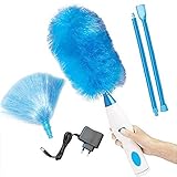【Storage Almacenamiento fácil de limpiar】: nuestro Spin Duster es un plumero lavable, cuando termine de limpiarlo, enjuague la cabeza y luego deje que se seque al aire.