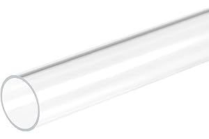 Recogwood Tuyau en acrylique transparent - Diamètre intérieur : 18 mm - Diamètre intérieur : 20 mm - Diamètre extérieur : 305 mm - Pour lampes et lanternes - Système de refroidissement par eau