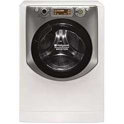 Hotpoint-Ariston AQD1070D69EU Lave Linge 10 kilograms 1600 rpm Classe: A Blanc et Titanium