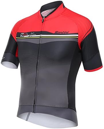 Santini Men's Sleek Plus Short Sleeve Jersey