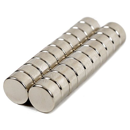 HAB GUT MC000 Juego de mini-imanes 20 piezas s per potentes 45N NEODIMIO 6 x 3 mm - el original HAB GUT MC000 Juego de mini-imanes 20 piezas s per potentes 45N NEODIMIO 6 x 3 mm - el original