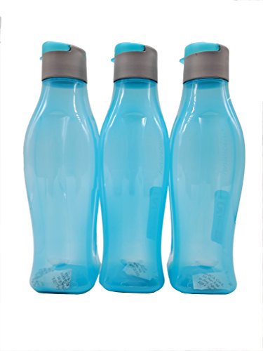 SARANGWARE Aqua Rio Water Bottle Set, Fridge Bottle 750 ml (Pack of 3) (Color May be Very)