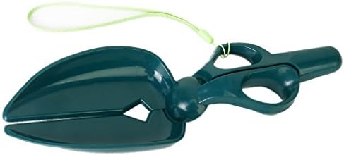 amyjazz Pet Dog/Cat Poop/Waste Scissor Shovel Pick Clamp--Green