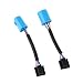 Produktbild GZLMMY 9007 männlich zu H4 Buchse Erweiterung conversion Harness Adapter 9007 / H4 Umwandlung Draht für H2 Scheinwerfer (blau)