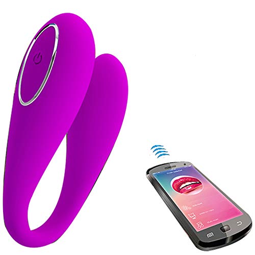 Smartphone Bluetooth App Control Gspotter,Water-Based Lubricated 12 Frequency Cspot Stimulates,Arbitrarily Free Style Vibrating Best Handheld Massager Wand S e xToys