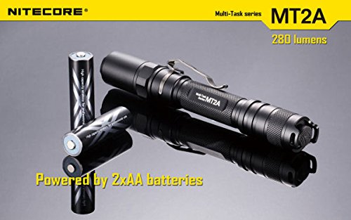 NiteCore Taschenlampe LED – Multitask Serie, NC-MT2A 345 Lumen - 5