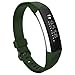 Produktbild Sansee Armband Silikon Armband für Fitbit Alta HR Smart Uhr, Armband für Fitbit Alta HR Smart Watch (Fitbit Alta HR-10101, Armeegrün)