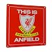 Produktbild Schild, mit Schriftzug-Liverpool FC This Is Anfield