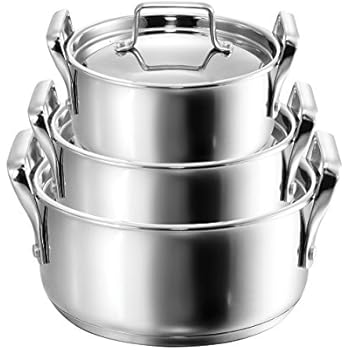 Ballarini Click & Cook 3-teiliges Topfset 810000.6