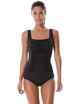 SYROKAN Damen Sports Schwimmanzug - Endurance Einteiler Einlagen Badeanzug