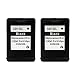 Produktbild BXA 2x Kompatible Tintenpatronen als Ersatz f¨¹r HP 301 XL Druckerpatronen f¨¹r Officejet 2620 2622 4630 4632 4634 4636 Patronen (Schwarz) 2x301-hpB