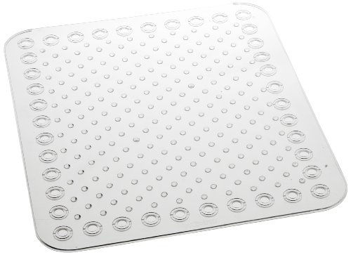 WENKO 2015577100 Abtropfmatte Kristall - für die Spülablage, Kunststoff, 41 x 0.4 x 35 cm, Transparent