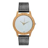 Mode Damen Uhren Analoge Quarz Silicagel Band Runde Beiläufig Armbanduhr Uhr für Freundin Groveerble