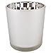 Produktbild Teelichtglas Simple Design 12er Set Glas 8x7x7cm grau silber Xmas Weihnachten Deko