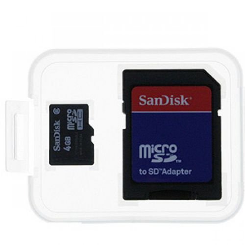 Preisvergleich Produktbild SanDisk 4GB MicroSD Speicherkarte