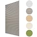Produktbild Sol Royal® Plissee SolDecor P25 - 35x100 cm Grau - Klemm-Fix ohne Bohren - Plissee-Rollo Jalousie für Fenster & Türen