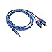 Produktbild Audio Kabel 3,5 mm auf Cinch-Aux-Kabel Stecker auf 2 RCA Audio Kabel Stereo Y Splitter AUX Kabel für Tablet PC