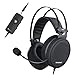 Price comparison product image NUBWO PS4 Xbox one Headset 7.1 Surround Sound PC USB Gaming Headset with Noise reduction Mic, Over Ear Headphones with Game&Chat volume controls for PC/Playstation 4/Xbox 1