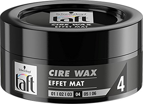 Taft - Cire Cheveux - Wax Effet Mat - Pot de 75 ml