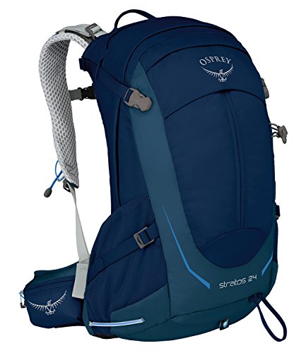 Osprey Packs Stratos 24 Backpack, Eclipse Blue, o/s, One Size