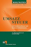 Image de Umsatzsteuer: mit Grunderwerbsteuer und kleineren Verkehrsteuern (Betrieb und Steuer, Band 2)