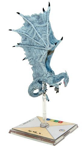 Dungeons and Dragons D and D Attack Wing Wave 6 White Dragon Board Game