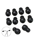 Material: silicona 10 pcs Silicona Tapones Suave las Olivas para Estetoscopio Littmann Negro