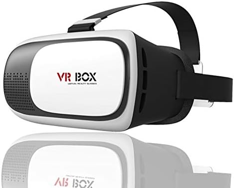 AUHRE Virtual Reality Headset HD Blue lens Adjustable lens 3D VR Glasses Immersive Visual Experience The for Family and Friends