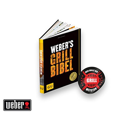 Original Weber Grillbibel | Grillbuch - das Grill Buch zum perfekten Grillen + "Grillmeister" Sticker by Collectix