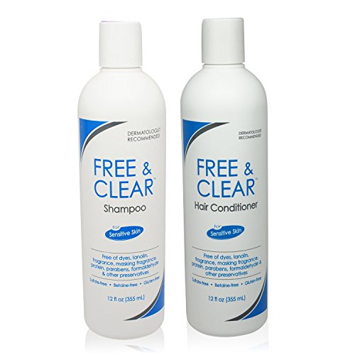 Pharmaceutical Specialties. Free & Clear Set, Includes Shampoo-12 Oz And Conditioner-12 Oz - One Each.