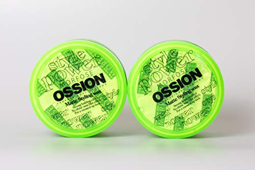 2 x morfose ossion Matte Styling Wax 2 x 100 ml