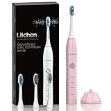 ▶ SMART DESIGN -- Der eingebaute 2-Minuten-Timer hilft Ihnen dabei, die von Zahnärzten und Dentalhygienikern empfohlene 2 Minuten Putzzeit zu halten und der 30s Intervall-Timer signalisiert den Wechsel zum nächsten Quadranten. 5s smart Memory System speichert automatisch Ihren letzten Putzmodus, beim nächsten Gebrauch müssen Sie den Modus nicht erneut auswählen.