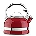 Produktbild KitchenAid KTEN20SBER Flötenkessel, Edelstahl, 18,5 x 18,5 x 17 cm, empire rot