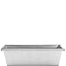 BUTLERS ZINC Pflanzkasten- Blumenkasten - Zink, galvanisiert - rostfrei - 40 cm