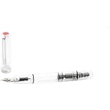 Twsbi Eco Clear pennino F - Penna Stilografica trasparente