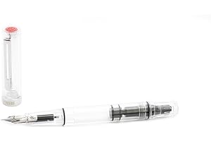 Twsbi Eco Clear pennino M - Penna Stilografica trasparente