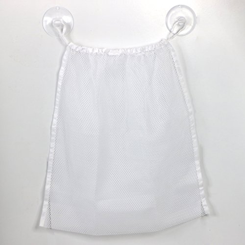 TRIXES Netztasche/-halterung zum Aufbewahren und Trocknen von Badewannenspielzeug (mit Saughalterung) - 5