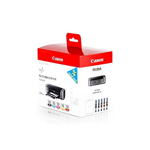 Canon original - Canon Pixma Pro 10 S (PGI-72 / 6402 B 009) - Tintenpatrone MultiPack mattblack cyan magenta yellow red