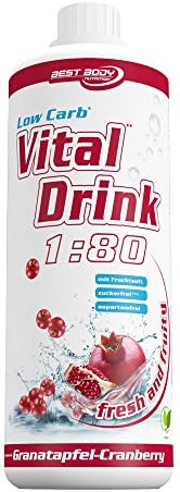 Best Body NutritionVital Drink Zerop (1000ml) Pomegranate Cranberry