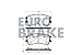 Produktbild EUROBRAKE 5502223245 Bremsbelagsatz, Scheibenbremse