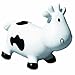 KidzzFarm Betsy the Cow Animal Hopper (White and Black)