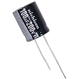 condensador electrolitico 100uf 16v Paso: 8 mm; tolerancia: 20%. 2x 100uF 200V condensador electrolítico Radial 105C