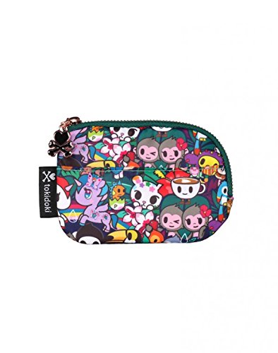 Preisvergleich Produktbild tokidoki Rainforest Limited Edition Zip Coin Purse / Münzbörse