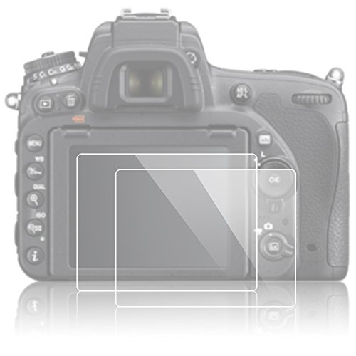 examen Films de Protection d'Ecran pour Nikon D750, AFUNTA 2 Paquets de Protecteur de Caméra en Verre Trempé Optique