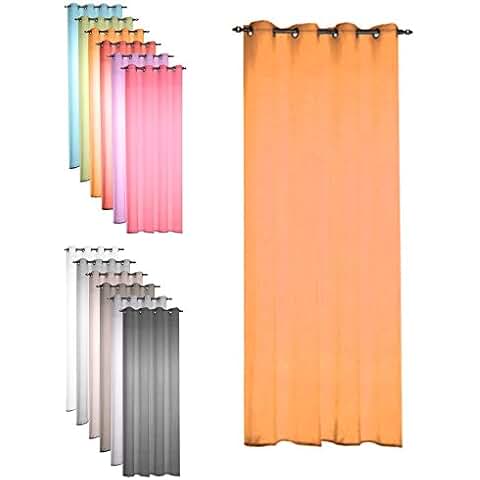 Amazon.es: Naranja - Cortinas / Decoración de ventanas: Hogar y cocina