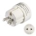 Produktbild Hama 128031 Typ A Typ E/F Hybrid Weiß Netzstecker-Adapter für Steckdose