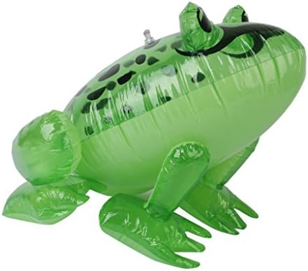 Kids Inflatable Blow Up Frog Toy Party Favor