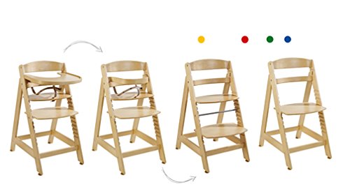 roba 7566W Sit up Maxi übergroßer Treppenhochstuhl mit Gurtsystem - 8
